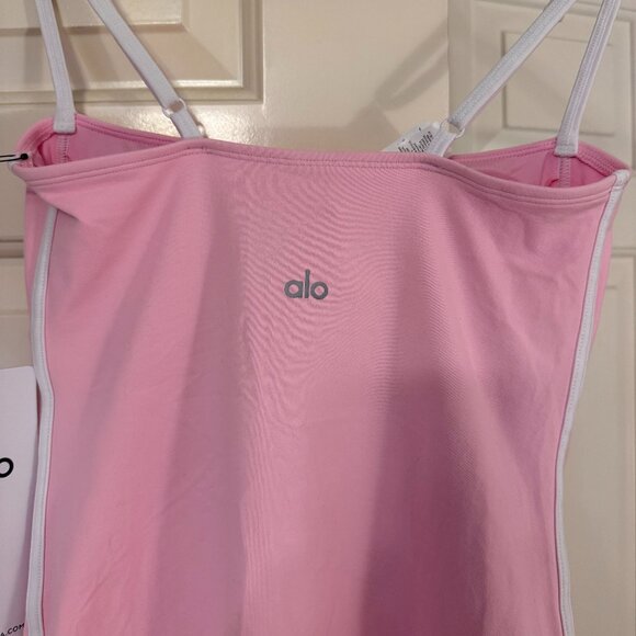 NWT ALO Airbrush Streamlined Dress - Sweet Pink - Small - Picture 5 of 7